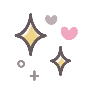 🤗 6160a9f0 brillantini, glitter, cuori, carino, estetico, decorativo telegram sticker