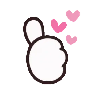 🤗 512462d7 赞, 爱心, 像素化, 喜欢, 同意, 积极 telegram sticker