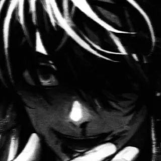 🙂 43ebfc47 oscuro, violenza, sangue, persona, monocromatico telegram sticker