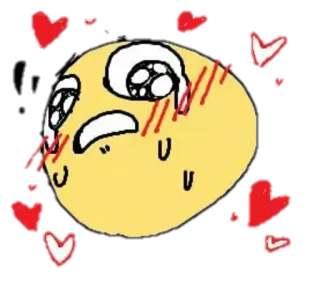 ❤️ 57f93e87 emoji, love, hearts, blush, expression, cute telegram sticker