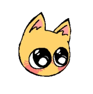 🐈 7e80dbef cat, emoji, cute, sticker, animal, kawaii telegram sticker