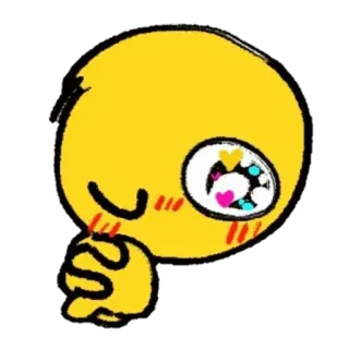 😊 daa58f64 emoji, love, cute, expression, feeling, face telegram sticker