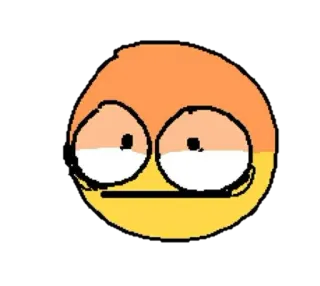 😐 e54b1a2c emoji, expression, angry, cartoon, meme, face telegram sticker