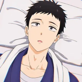 🎭 1e1d7818 Anime, Homem, Retrato, Desenho animado telegram sticker