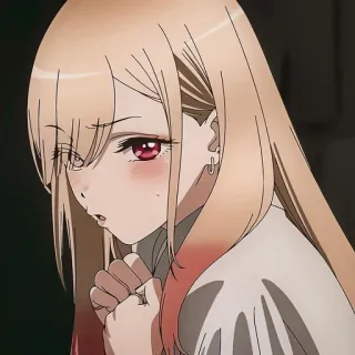 🎭 46b2a700 Marin Kitagawa My Dress-Up Darling Anime, Mangá, Garota, Cosplay, Fofo telegram sticker