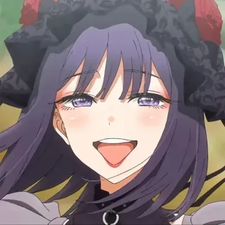 💈 45b87be1 Marin Kitagawa My Dress-Up Darling 动漫, 可爱, 女孩, 微笑, 喜多川海梦, 更衣人偶坠入爱河 telegram sticker