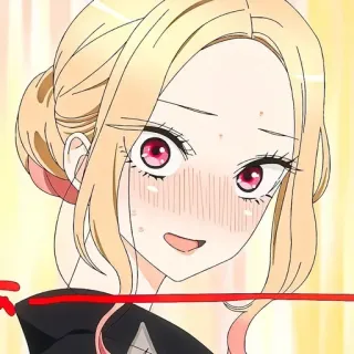 💈 4a653070 Marin Kitagawa My Dress-Up Darling 动漫, 女孩, 肖像, 可爱, 喜多川海梦, 更衣人偶坠入爱河 telegram sticker