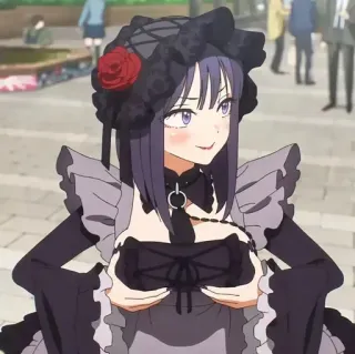 💈 5167b54f Marin Kitagawa My Dress-Up Darling 动漫, 喜多川海梦, 更衣人偶坠入爱河, 角色, 连衣裙 telegram sticker