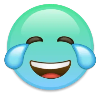 😂 33a57297 Emoji, Rire, Joie, Larmes, Smiley, Visage, Heureux whatsapp sticker