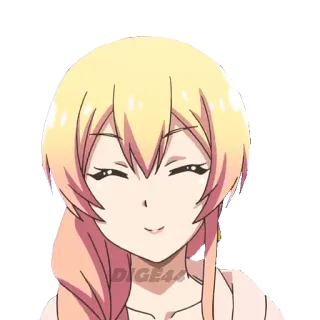 😄 c6a76180 DIGE44 애니메이션, 만화, 여자, 스티커, 만화, 소녀 telegram sticker