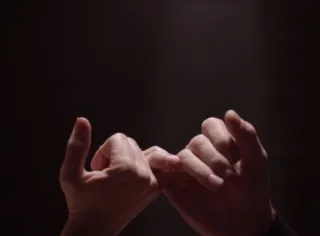 🌟 408a0a32 약속, 새끼손가락 약속, 우정, 합의, 손 telegram sticker