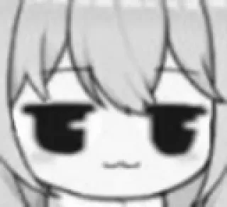 😏 31c63ee7 anime, tự mãn, biểu cảm, hoạt hình, manga, khuôn mặt telegram sticker