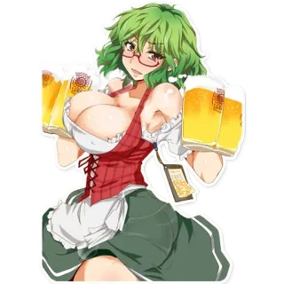 anime sexy | @mranimetv telegram stickers