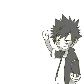 ✋ 3dc75537 Dabi My Hero Academia anime, manga, villain, Dabi, My Hero Academia telegram sticker