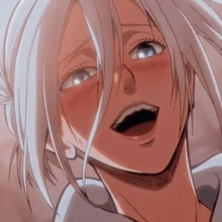 ☺️ 5f55cc06 Annie Leonhart Attack on Titan Anime, Personaje, Chica, Animación, Fanart telegram sticker