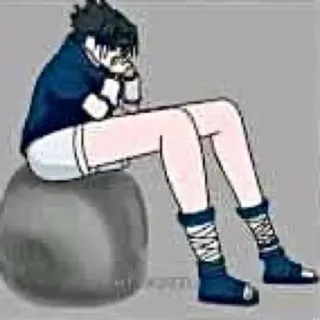 🤔 c7e5c975 Sasuke Naruto Anime, Manga, Sasuke, Naruto, Personaje telegram sticker