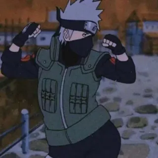 💃 f92645e8 Kakashi Naruto Anime, Manga, Dibujos animados, Kakashi, Naruto, Ninja telegram sticker