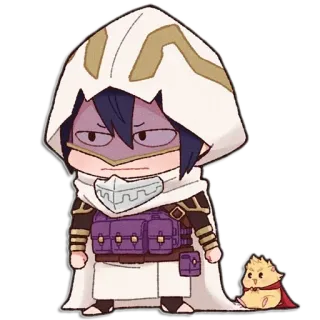 😒 0f65a0ed Tamaki Amajiki My Hero Academia Anime, My Hero Academia, Tamaki Amajiki, Chibi, Personaggio telegram sticker