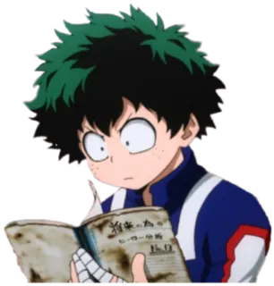 Моя геройская академия ✨ whatsapp stickers