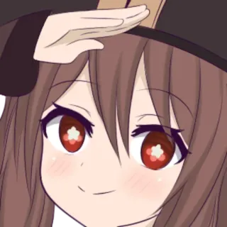 👋 ffd0b788 Hu Tao Genshin Impact Hu Tao, Genshin Impact, Anime, Personaggio, Videogioco, Carino telegram sticker