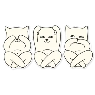 My Imaginary Cat telegram stickers