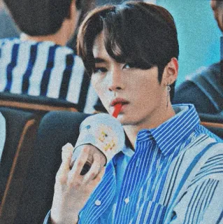 🥀 5d7db8e7 Lee Know kpop, idol, sänger, stray kids, minho, lee know telegram sticker