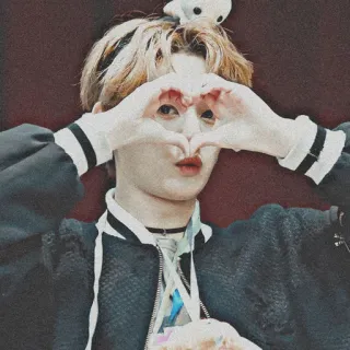 🥀 df219cbf person, herz, liebe, geste, porträt, niedlich telegram sticker