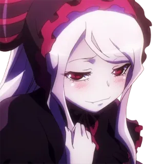 ☺️ 61294001 Shalltear Bloodfallen Overlord anime, vampire, Shalltear, Bloodfallen, Overlord, waifu whatsapp sticker