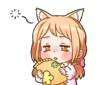 🥱 05cceed4 อนิเมะ, จิบิ, น่ารัก, ผู้หญิง, คาวาอิ, หูจิ้งจอก telegram sticker