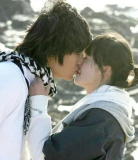 💋 45b95ef3 beso, amor, pareja, romance, relación whatsapp sticker