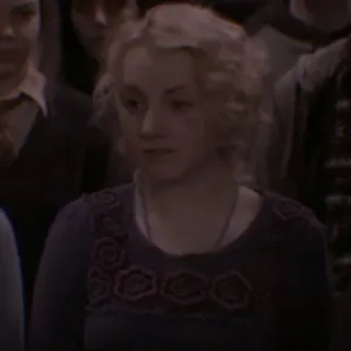 🙂 6ab6bb4f Luna Lovegood Harry Potter Луна Лавгуд, Гарри Поттер, персонаж, фильм telegram sticker