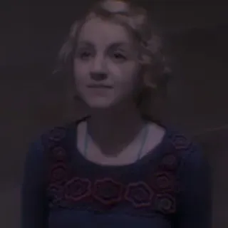 🙂 7de8e141 Luna Lovegood Harry Potter Луна Лавгуд, Гарри Поттер, персонаж, волшебник, ведьма telegram sticker