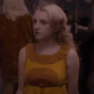 🙂 80351a5d Luna Lovegood Harry Potter Луна Лавгуд, Гарри Поттер, персонаж, фильм, блондинка telegram sticker