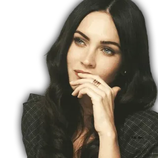 ๐ฅฐ 8b36bf97 Megan Fox actress, celebrity, woman, beautiful, model telegram sticker