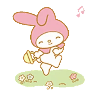 My Melody @sweetybunnyboy telegram stickers
