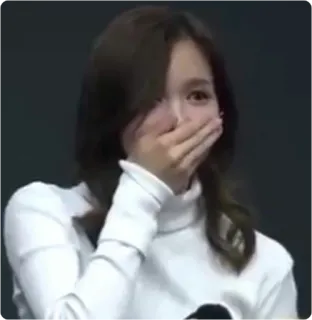 🙀 c018c2b6 woman, laughing, surprise, shock, cute, funny telegram sticker