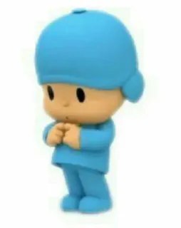💙 76e90d2a Pocoyo Pocoyo, kartun, karakter, animasi, anak-anak whatsapp sticker