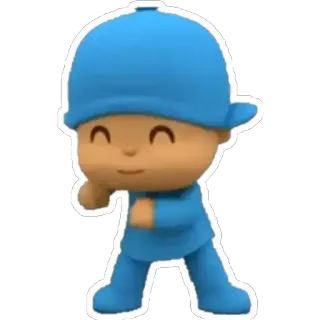 💙 85fc3b88 Pocoyo Kartun, Anak-anak, Karakter, Pocoyo whatsapp sticker