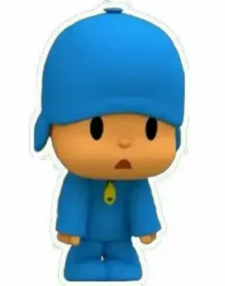 💙 a7f0300d Pocoyo pocoyo, kartun, karakter, anak-anak whatsapp sticker