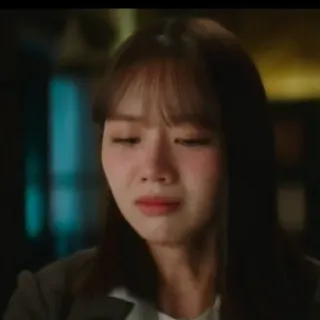 🤍 dbb05ab3 sedih, menangis, wanita, kesal, emosional, air mata whatsapp sticker