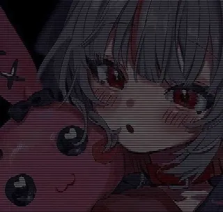 💓 56b9b057 Аниме, Мультфильм, Девушка, Милый, Рисунок telegram sticker