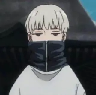 🙂 112c3200 Toge Inumaki Jujutsu Kaisen อนิเมะ, ตัวละคร, โทเกะ อินุมากิ, มหาเวทย์ผนึกมาร telegram sticker