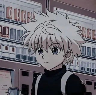 😓 3439c6ad Killua Zoldyck Hunter x Hunter อนิเมะ, Hunter x Hunter, คิรัวร์, คิรัวร์ โซลดิ๊ก telegram sticker