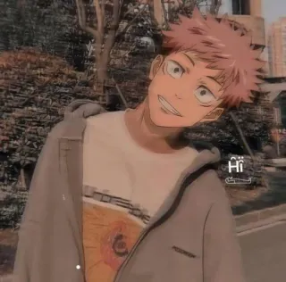 🍡 5eb56ff3 Hi อนิเมะ, การ์ตูน, ตัวละคร, คำทักทาย, แอนิเมชัน telegram sticker