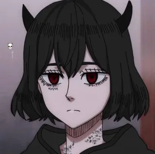 🌰 c8a584da Secre Swallowtail Black Clover อนิเมะ, มังงะ, แบล็กโคลเวอร์, เซเคร สวอลโลว์เทล, เนโร telegram sticker