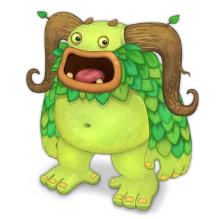 😳 c0a4dc7d Entbrat My Singing Monsters monstruo, planta, criatura, juego telegram sticker