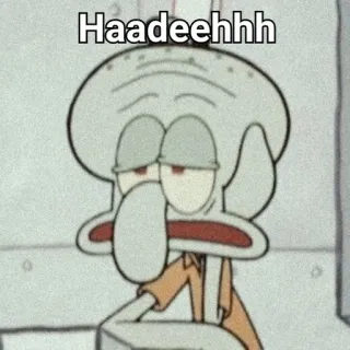 My squidy by @fStikBot telegram stickers