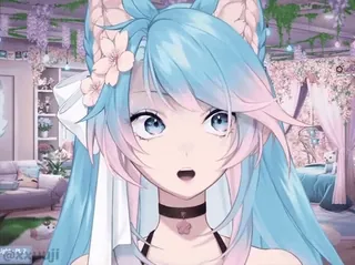 😷 aa0d2906 @xxunji อนิเมะ, ผู้หญิง, อวตาร, วีทูบเบอร์, หูแมว telegram sticker