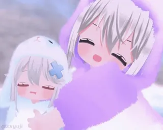 😷 d48ae296 อนิเมะ, น่ารัก, กระต่าย, ผู้หญิง, คาวาอิ, การ์ตูน telegram sticker