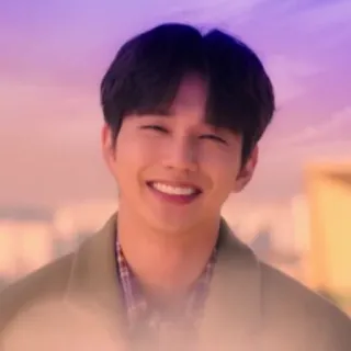 😅 3d9f7ffa người đàn ông, nụ cười, chân dung, hạnh phúc, người, gương mặt telegram sticker